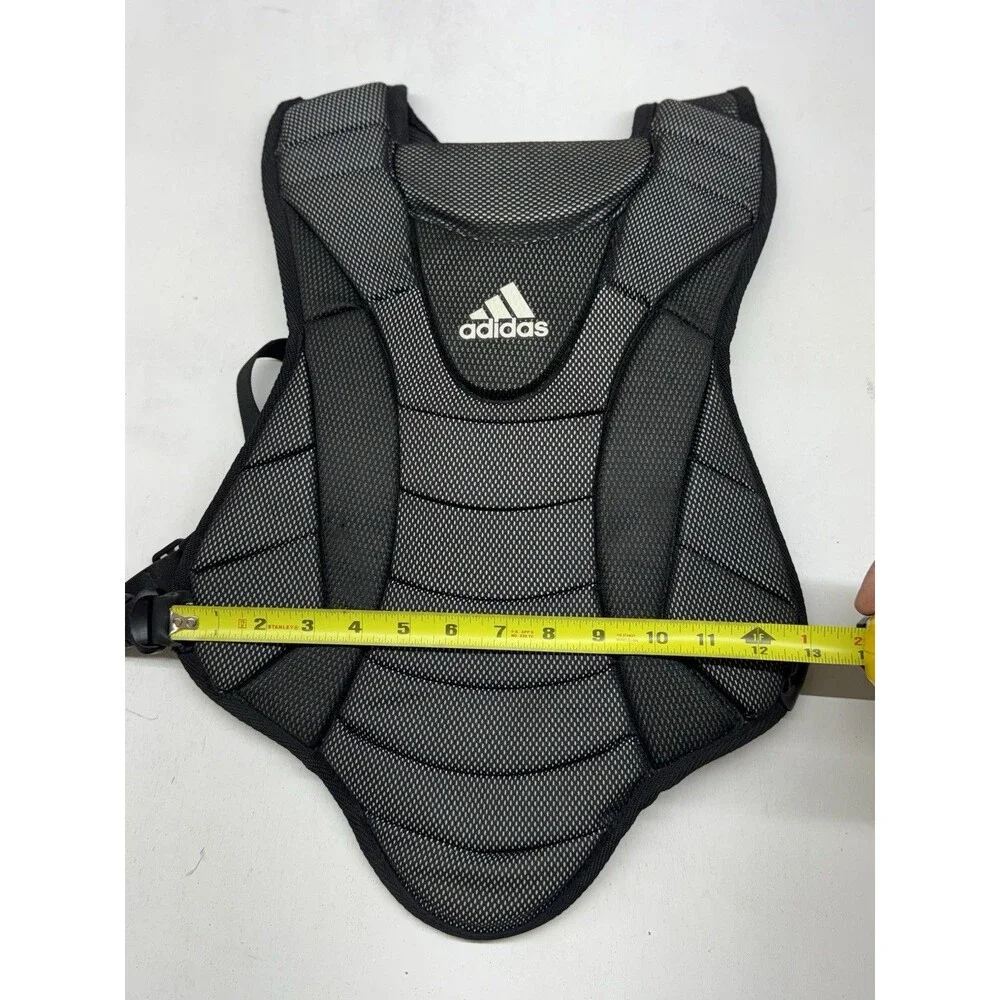 Adidas Youth Black Baseball/Softball Catcher's Chest Protector + Shin Guards